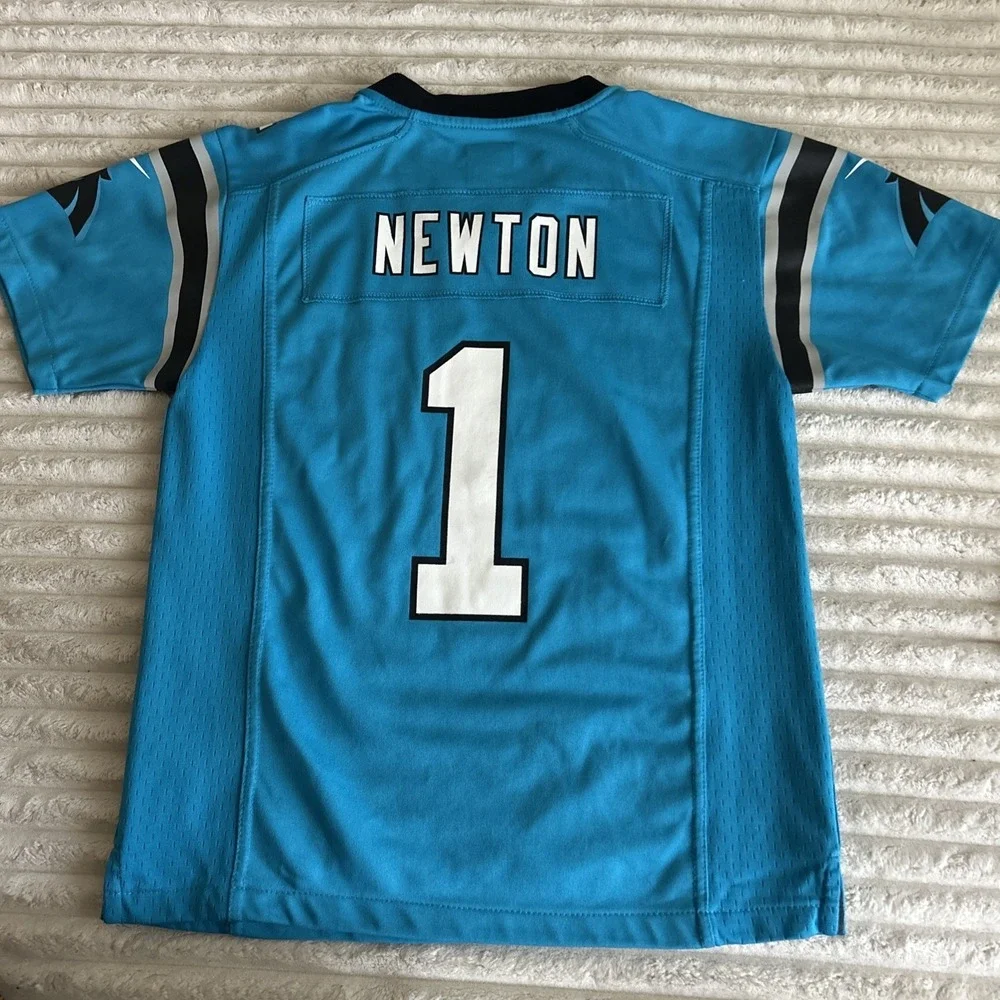 Vintage NFL Cam Newton # 1 Carolina Panthers Football Jersey Youth M 10/12